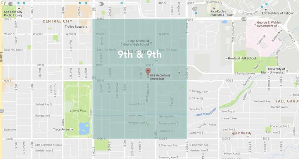 Salt Lake City’s 9th & 9th Neighborhood